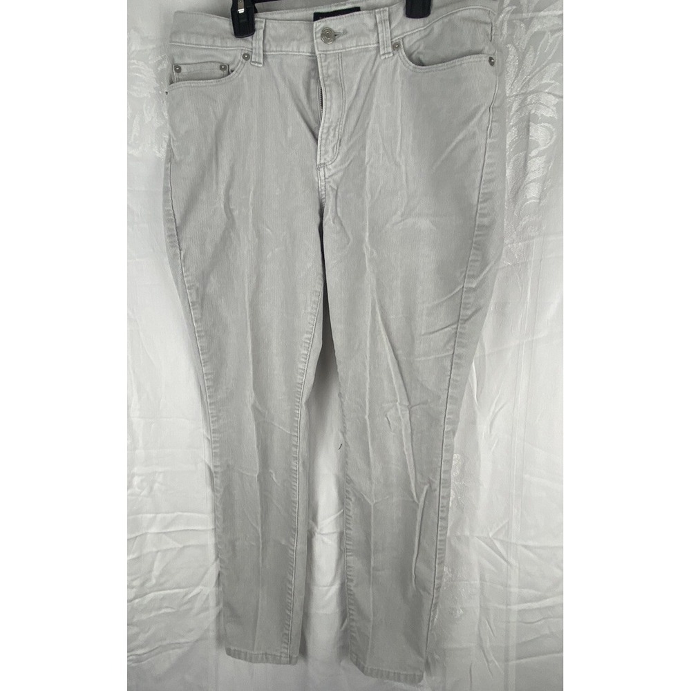 Banana Republic Skinny Light Gray Corduroy Pants Women's Size 29/8